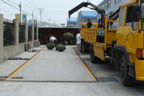 江西方大特鋼新建6號、7號大地磅投入運行