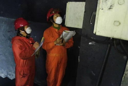 積極配合動(dòng)力車(chē)間技術(shù)人員進(jìn)行皮帶磅秤校準(zhǔn)工作